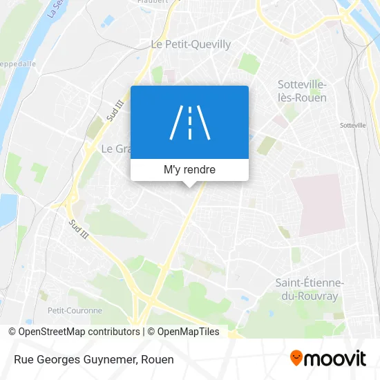 Rue Georges Guynemer plan