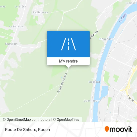 Route De Sahurs plan