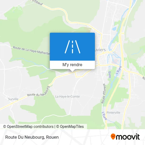 Route Du Neubourg plan
