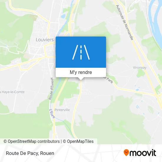 Route De Pacy plan