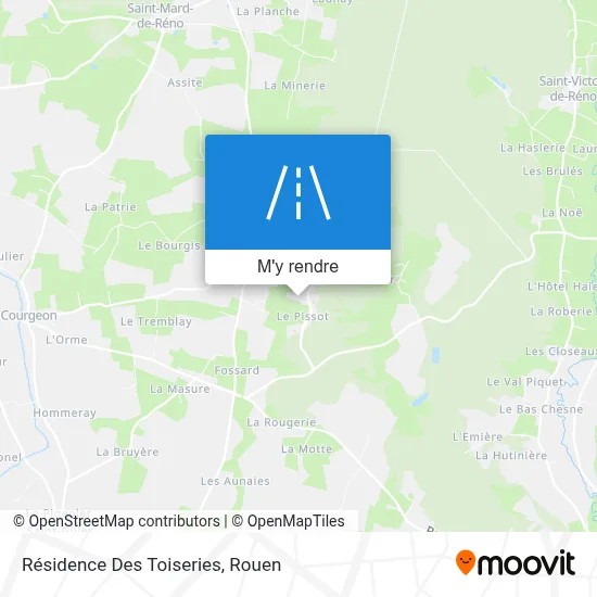 Résidence Des Toiseries plan