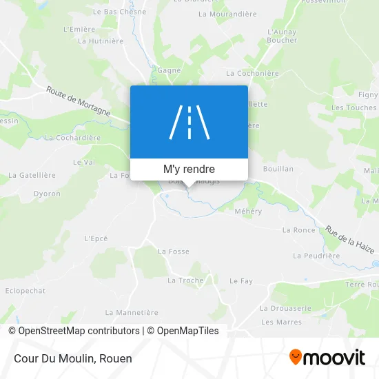 Cour Du Moulin plan