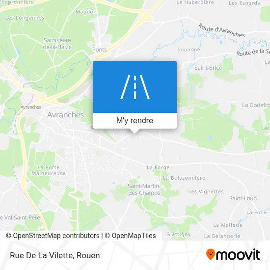 Rue De La Vilette plan