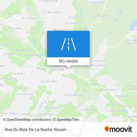 Rue Du Bois De La Roche plan
