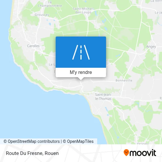 Route Du Fresne plan