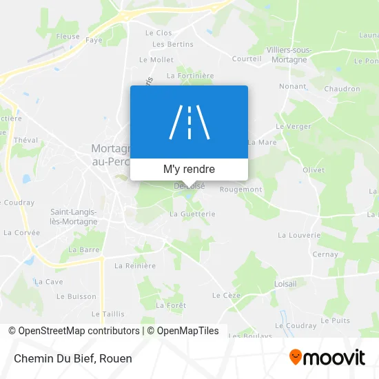 Chemin Du Bief plan