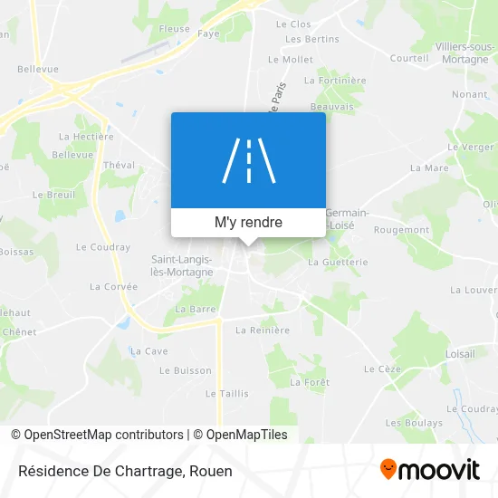 Résidence De Chartrage plan