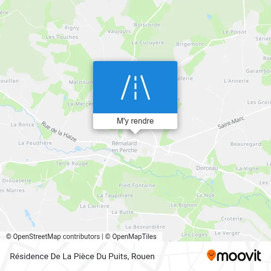 Résidence De La Pièce Du Puits plan