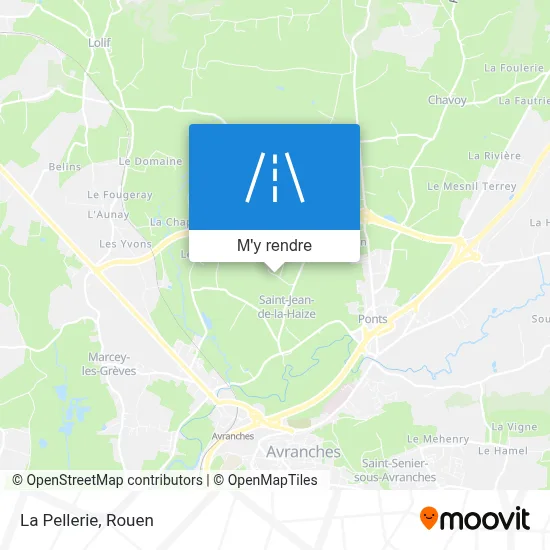 La Pellerie plan