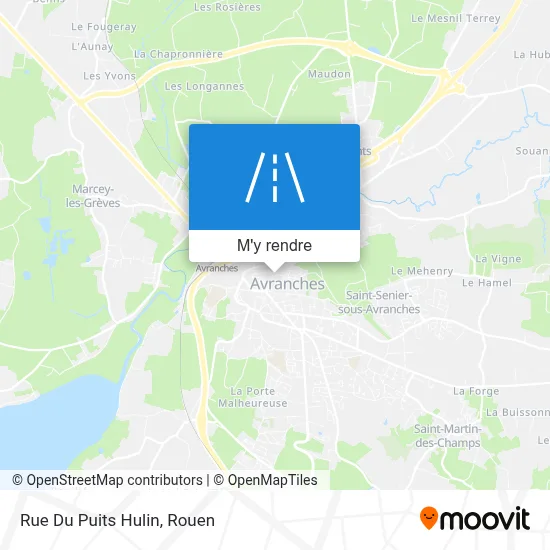 Rue Du Puits Hulin plan
