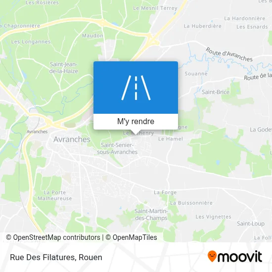 Rue Des Filatures plan