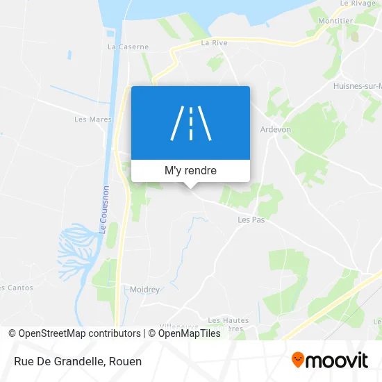 Rue De Grandelle plan