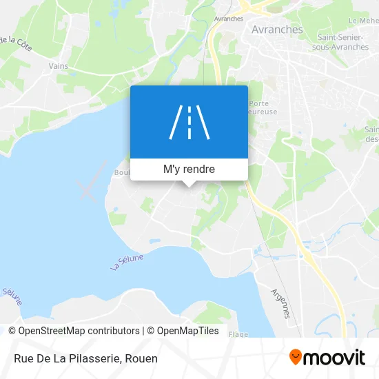 Rue De La Pilasserie plan