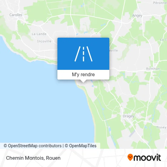 Chemin Montois plan