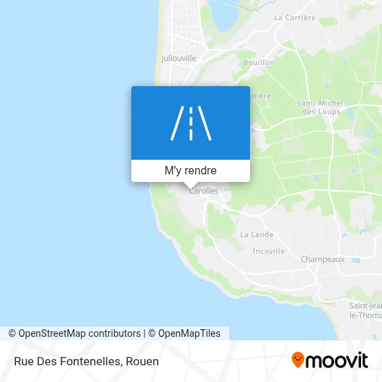 Rue Des Fontenelles plan