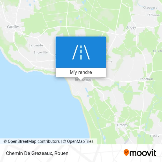 Chemin De Grezeaux plan