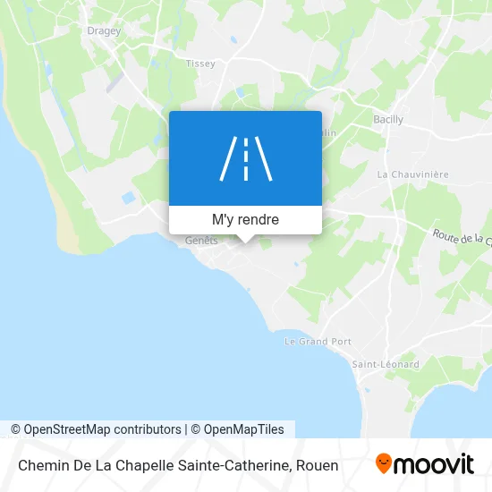 Chemin De La Chapelle Sainte-Catherine plan