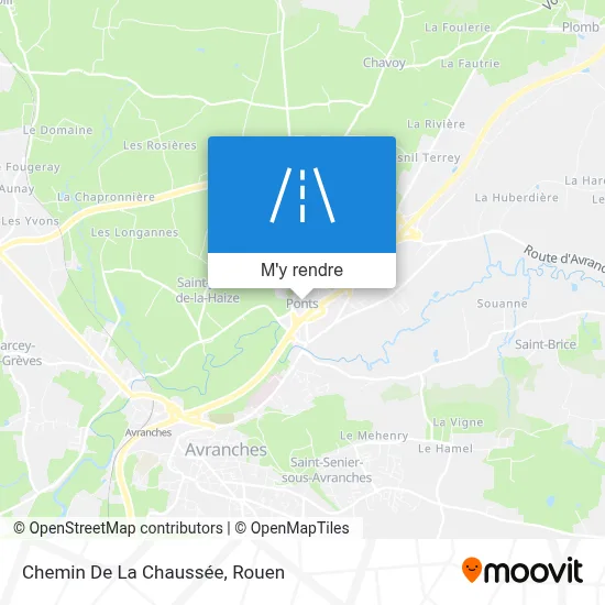 Chemin De La Chaussée plan