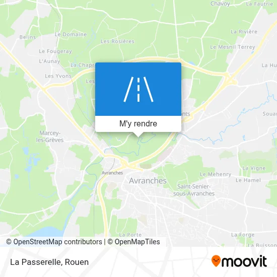 La Passerelle plan