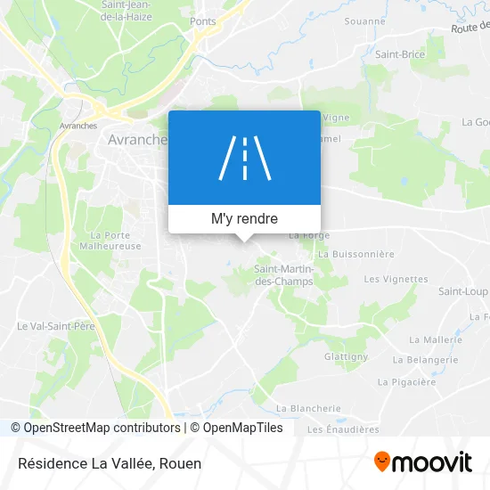 Résidence La Vallée plan