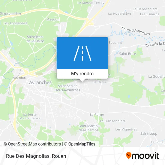 Rue Des Magnolias plan