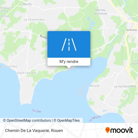 Chemin De La Vaquerie plan