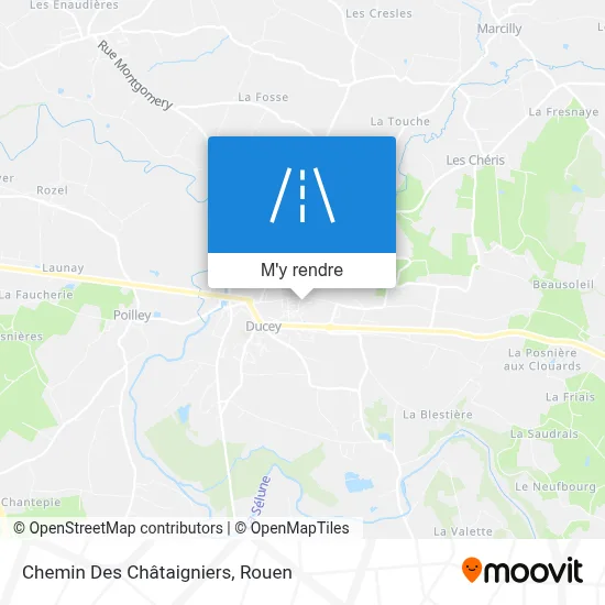 Chemin Des Châtaigniers plan
