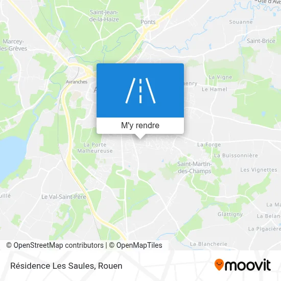 Résidence Les Saules plan