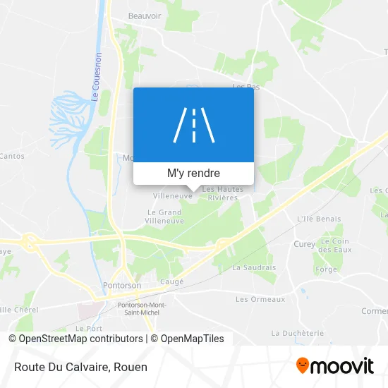 Route Du Calvaire plan