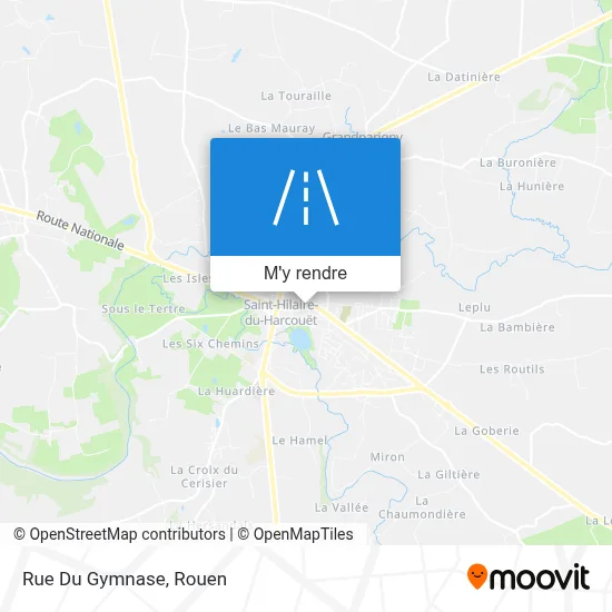 Rue Du Gymnase plan