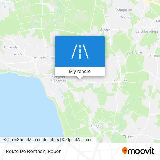 Route De Ronthon plan
