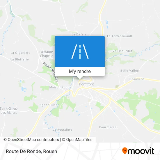 Route De Ronde plan