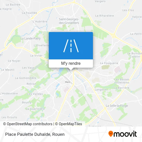 Place Paulette Duhalde plan