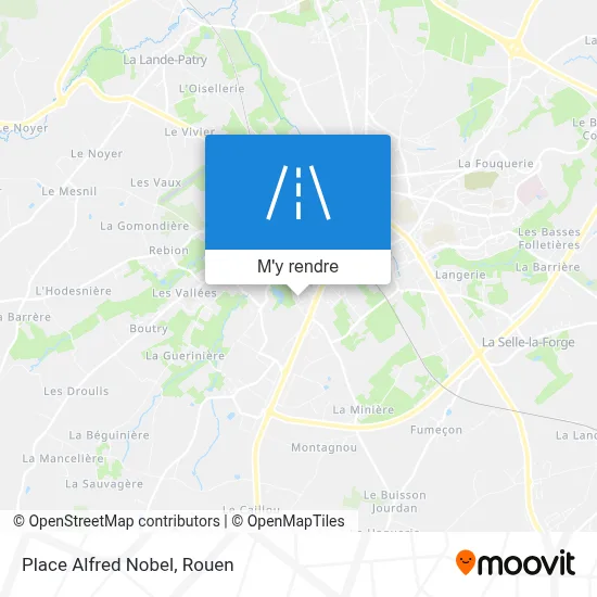 Place Alfred Nobel plan