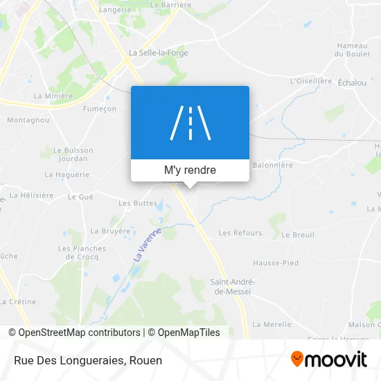 Rue Des Longueraies plan