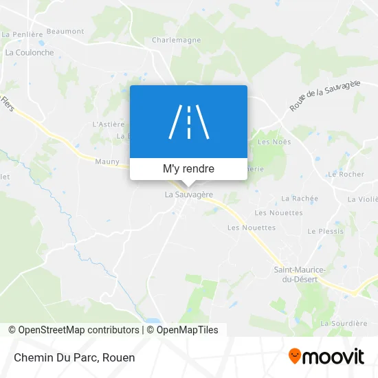Chemin Du Parc plan