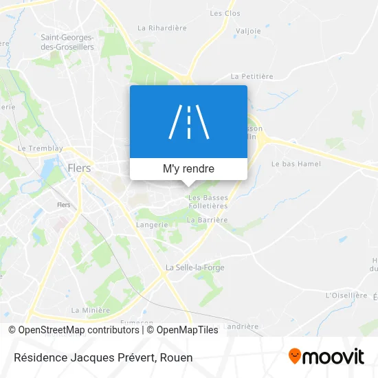 Résidence Jacques Prévert plan