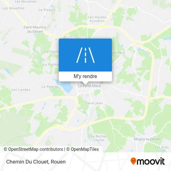 Chemin Du Clouet plan