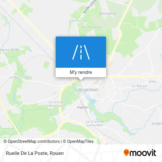 Ruelle De La Poste plan