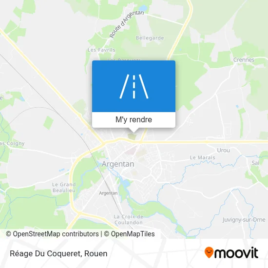 Réage Du Coqueret plan