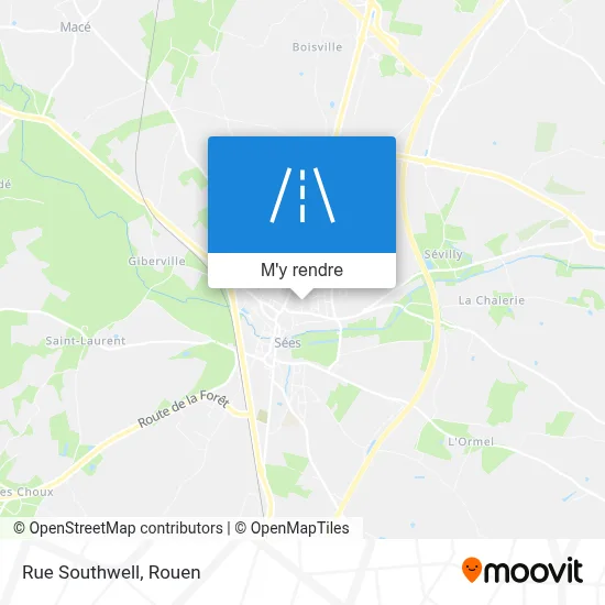 Rue Southwell plan