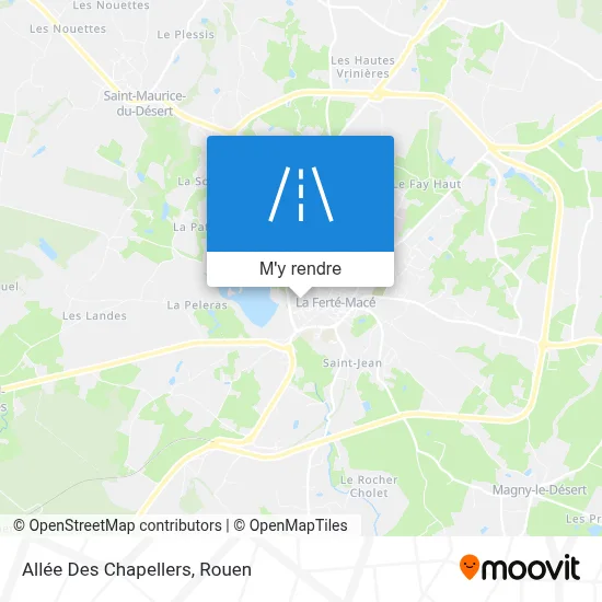 Allée Des Chapellers plan
