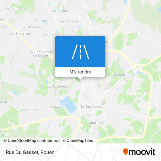 Rue Du Gasset plan