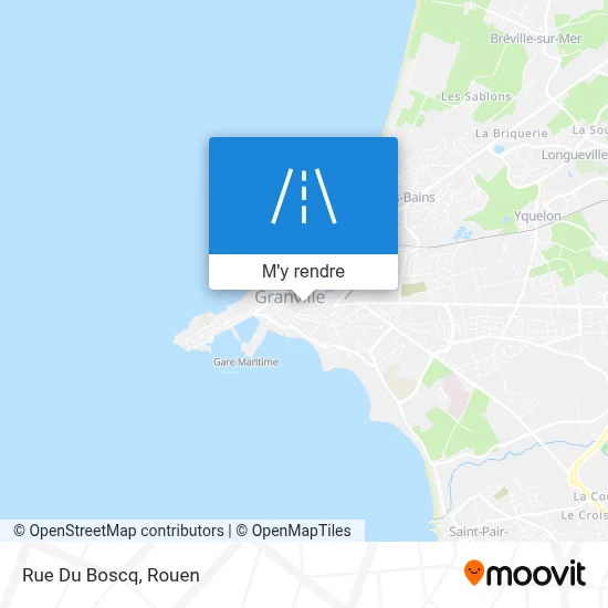 Rue Du Boscq plan