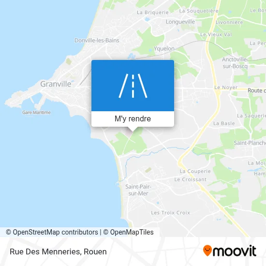 Rue Des Menneries plan