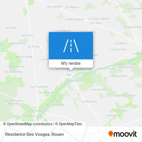 Résidence Des Vosges plan