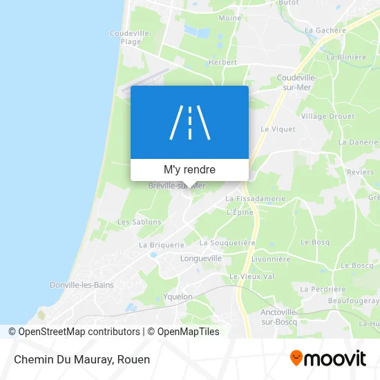 Chemin Du Mauray plan