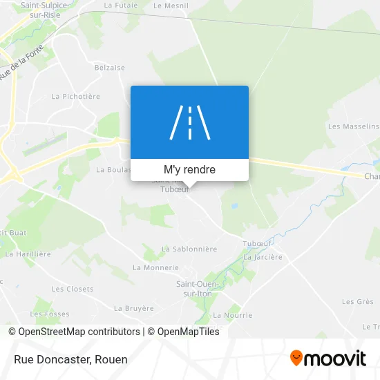 Rue Doncaster plan