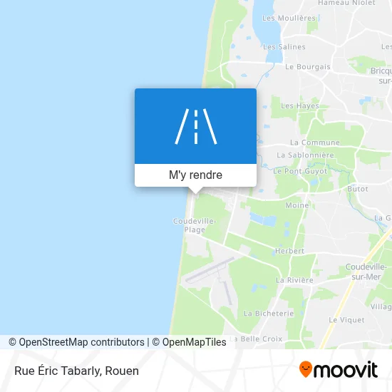 Rue Éric Tabarly plan
