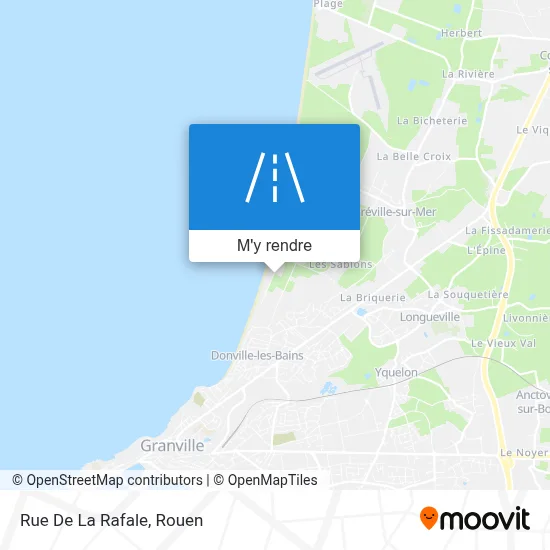 Rue De La Rafale plan